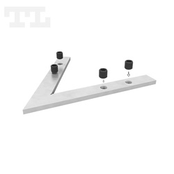 Łącznik kątowy 60 stopni z wkrętami dociskającymi (nr kat 750028)