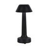Lampka Biurkowa Nocna V-TAC 2W LED 23cm Ładowanie USB CCT Ściemnianie Czarna 