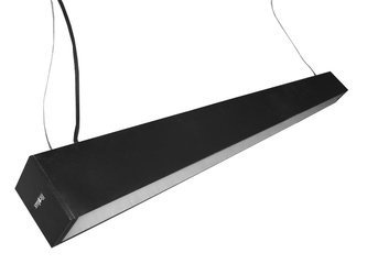 Oprawa Led podwieszana 40W biurowa 3000K ciepła IP40 srebrna