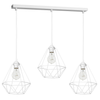 Lampa wisząca BASKET WHITE 3xE27 biała