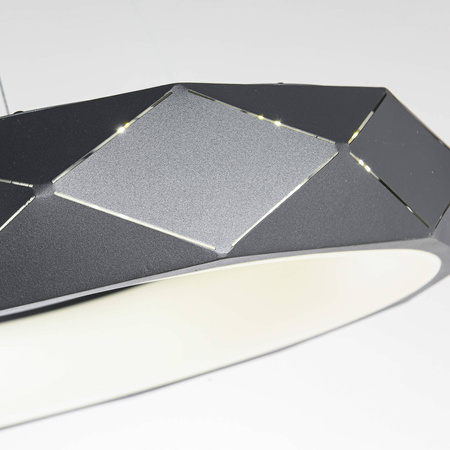 Light prestige Reus LED wiszaca czarna LP-8069/1P LED BK