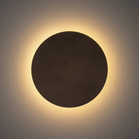 Nowodvorski Kinkiet RING LED M 10W 3000K czekoladowy 10352