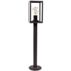 Lampa zewnętrzna MALMO 68cm stojąca grafit 1xE27
