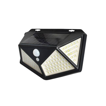 Kinkiet solarny LED z czujnikiem ruchu i zmierzchu 10W 6500k  IP44