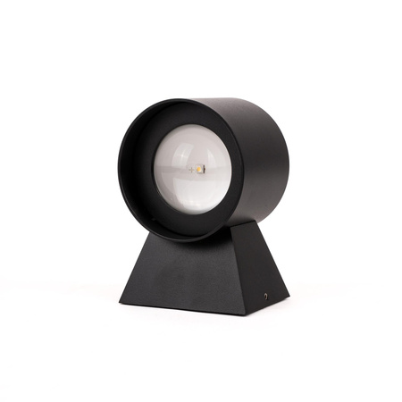 Oprawa Ścienna V-TAC 5W Kinkiet Góra Dół Czarny IP65 VT-1179 4000K 500lm