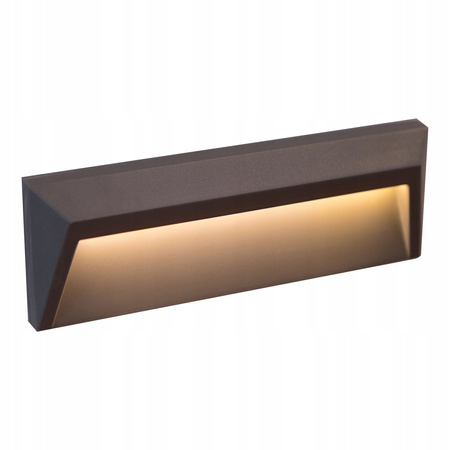 Oprawa schodowa natynkowa LED 1,6W IP44 4000K prostokątna