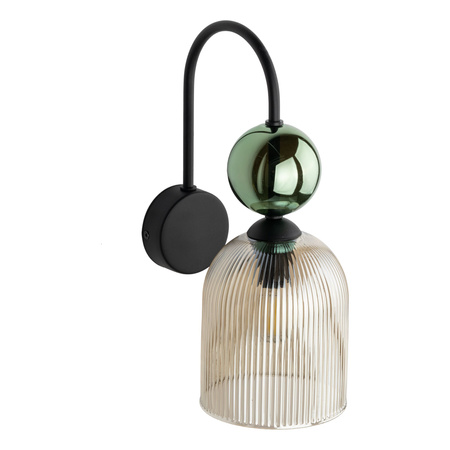 SOPHIA GREEN COGNAC KINKIET 1XE14
