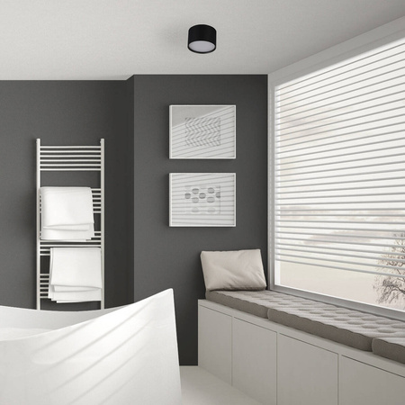 Kendal oprawa natynkowa czarna IP54 LP-6331/1C IP54 BK