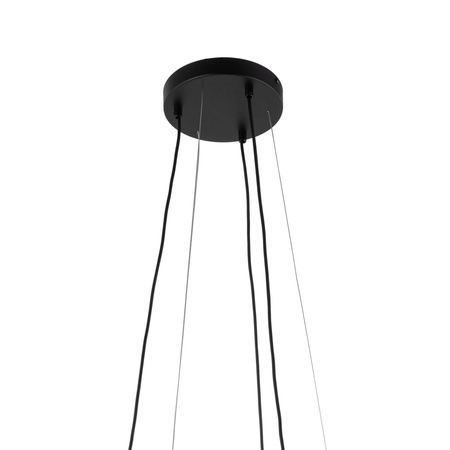 Lampa wisząca HELIX BLACK/GOLD 4xE27
