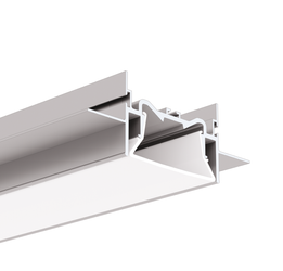 Profil do LED FOLED-50 Kluś do sufitów napinanych srebrny surowy 3m