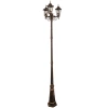 Lampa zewnętrzna LIGURIA 2,5m patyna 3xE27