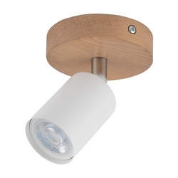 Lampa sufitowa TOP WOOD White 1xGU10