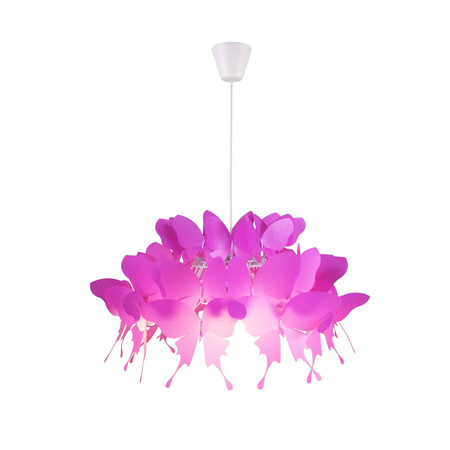 Farfalla 1 lampa wisząca ciemny róż LP-3439/1P dark pink