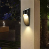 Kinkiet solarny LED Palesa 1W 4000K czarny z czujnikiem ruchu