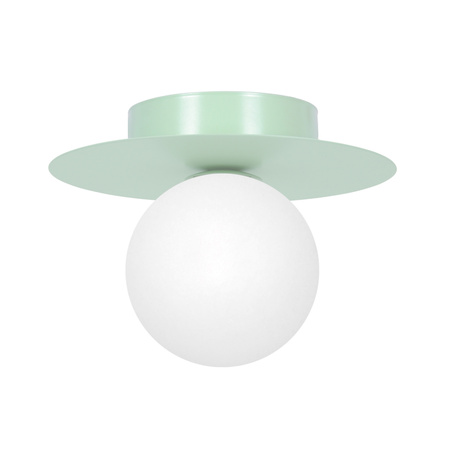 Estetyczna lampa sufitowa w kolorze szałwii K-5452 z serii ROBIN