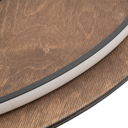 Kinkiet drewniany RING TIMBER LED XL 16W 3000K 50cm