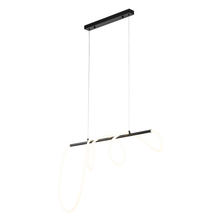 TK lighting lampa wisząca FLEXI LED BLACK 45 W