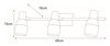 Kinkiet K-WLD94503-3 z serii HOSTA