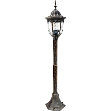 Lampa zewnętrzna FLORENCJA wysoka patyna 1xE27