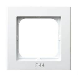 Ramka pojedyncza do łączników IP-44 Sonata Ospel