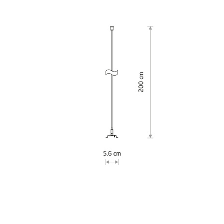 Nowodvorski Kabel zasilający do lampy CL OFFICE PRO HALL PRO SUSPENSION KIT 