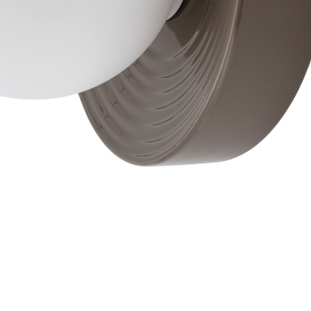 Kinkiet ceramiczny CLAY M 1xG9 brązowy Nowodvorski 11747