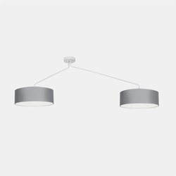 Nowodvorski Lampa sufitowa szara FALCON