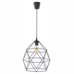 Lampa wisząca GALAXY Black 1xE27 duża