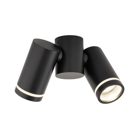 Lampa sufitowa JET Black 2xGU10