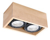Plafon QUATRO 2 naturalne drewno