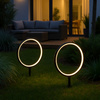 Lampa Solarna wbijana Rings 2x1,5W 2x25lm 3000K