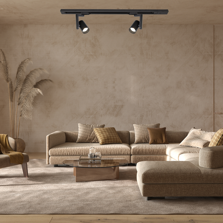 Oprawa Timor Track Czarny 1xGU10 3-obwodowy