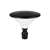 Lampa LED parkowa latarnia E27 Plexio czarna