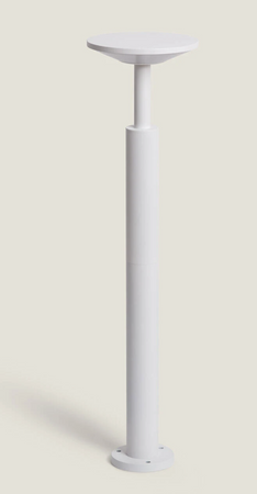 Lampa Ogrodowa Stojąca LED 18W 3000K z Aluminium Lhasa biała 80cm