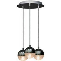 Lampa wisząca    AMARILLO-3 srebrna G9x3