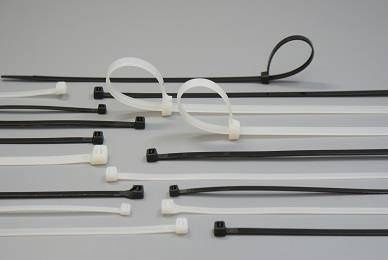Opaska zaciskowa  7,6x450 czarna (op.100) ELEKTRO
