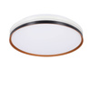 Montana Lampa sufitowa plafon czarny+biały+złoty 24W led 40cm 