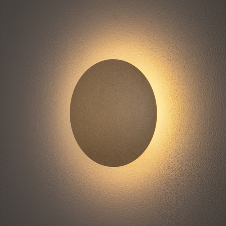 Nowodvorski Kinkiet RING LED S 7W 3000K satynowe złoto 10317