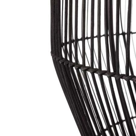 Lampa wisząca Boho HAITI M czarne drewno bambus Nowodvorski 11167