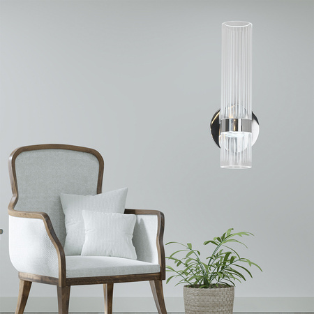 Kinkiet nowoczesny hotelowy Ambiente chrom LED 18W CCT