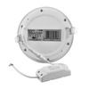 Oprawa podtynkowa LED MARS OPOP17WWWA-700 17cm aluminium okrągła biała