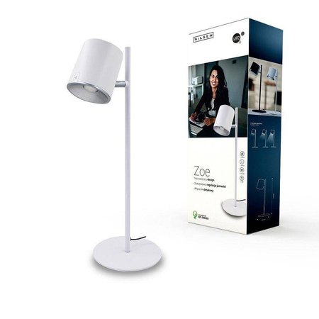 Lampka biurkowa LED 6,5W ZOE biała 4000K