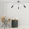 Light prestige Futuro 3 wisząca czarna LP-17001/3C BK