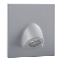 Oprawa schodowa 12V DC oczko 0,7W szara neutralna 4000K