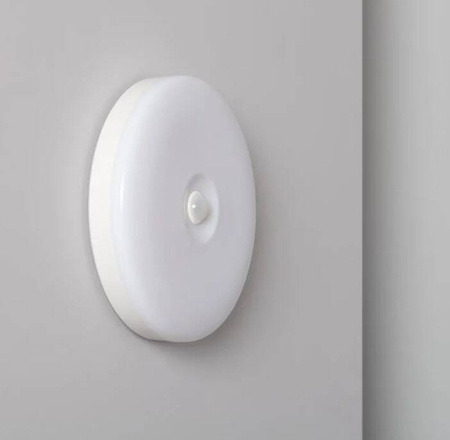 Plafon LED 12W Anti-Flicker z Czujnikiem Ruchu PIR i Zmierzchu 6500k