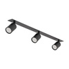 Tk Lighting NEX BLACK lampa sufitowa  3XGU10