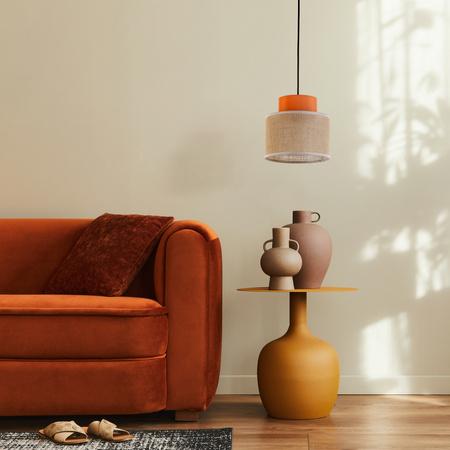 Lampa wisząca Duo JUTA Orange E27 