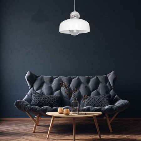 Lampa Wisząca HARALD WHITE 1xE27 biała