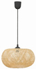 Lampa wisząca BOHO bambusowa czarna 40cm DMT02