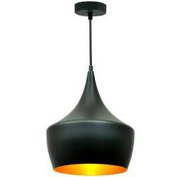 Lampa wisząca MODERN  B-B Czarno-złoty E27